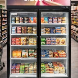 REFRIGERATEUR ELACTRON VERTICAL 2PORTES 800LITRES VITRINE LSC630WS